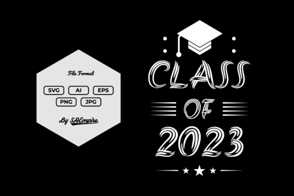 Class of 2023 Design SVG for Crafts and Graphics