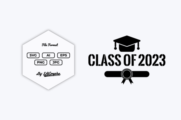 Class of 2023 SVG Graduate Design for Crafts and Graphics