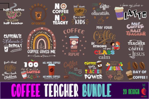 Coffee Teacher SVG Bundle Review