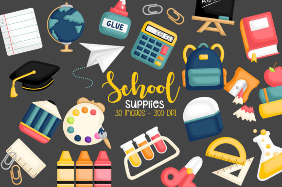 Education Clipart Graphics for Local Branding