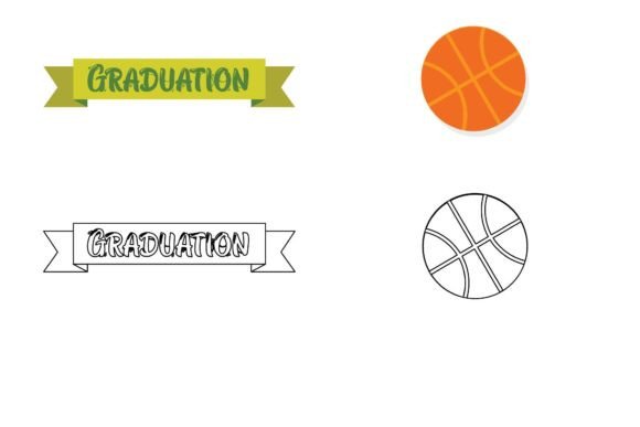 Education School Icon Graphics for Modern Branding