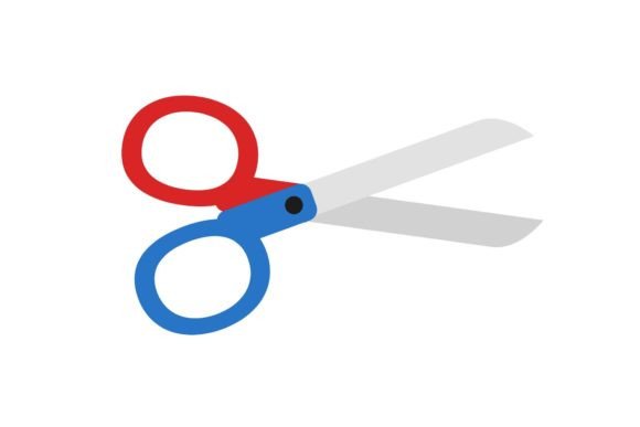 Graduation and Education Scissors School Graphics for Branding