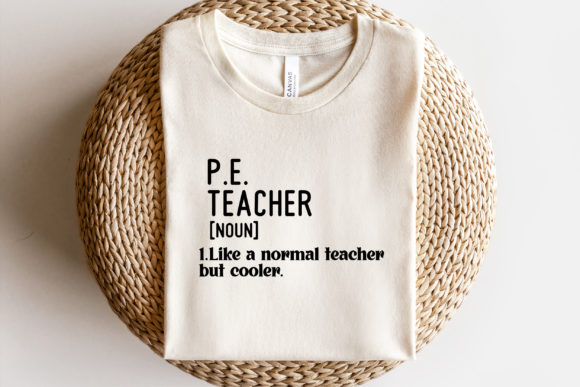 PE Teacher SVG for Crafts and Graphics Projects