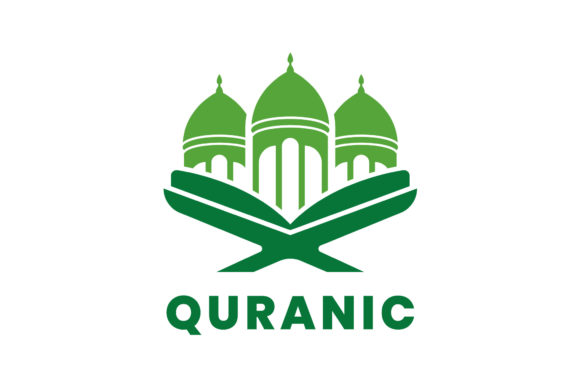 Quran and Mosque Logo Vector Design for Blogs and Websites