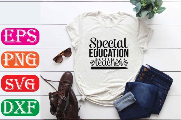 School Svg Design for Special Education Teacher Graphics