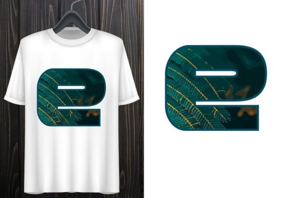 Sublimation E T-Shirt Design Education Graphics