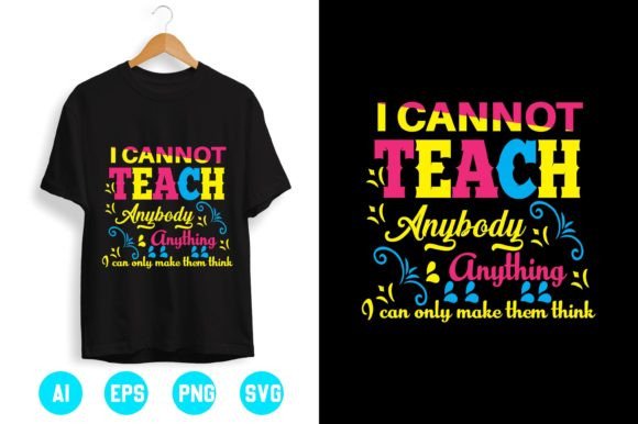 Teacher T-shirt Design 1 for Crafting and Graphics