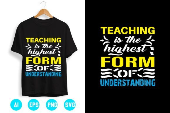 Teacher T-shirt Design 13 – A Modern Graphic for Content Publishing