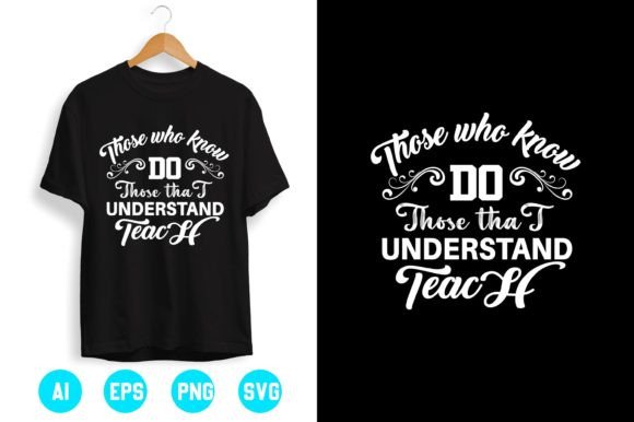Teacher T-shirt Design 15 - A Versatile Graphic for Merchandise and Digital Sales