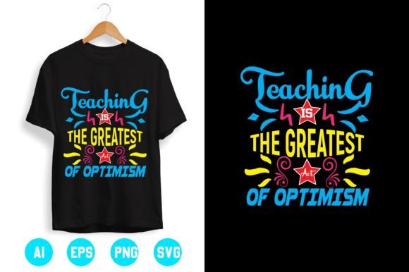 Teacher T-shirt Design 2: A Versatile Graphic for Content Publishing