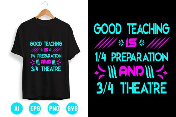 Teacher T-shirt Design 21: A Versatile Graphic for T-Shirt Designs