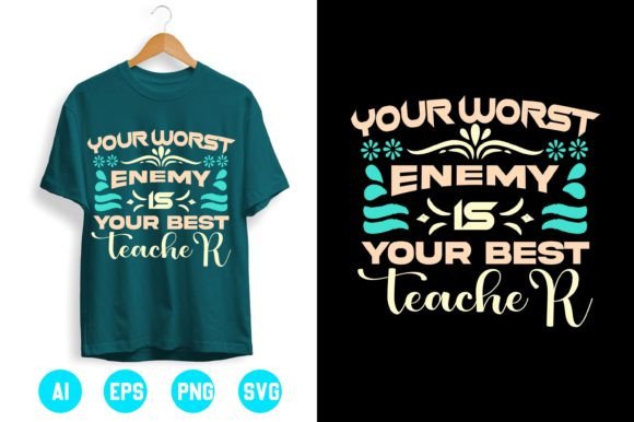 Teacher T-shirt Design 22 - A Versatile Graphic for Handmade Creations