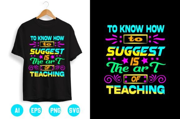 Teacher T-shirt Design 23: A Versatile Graphic for Branding and Marketing