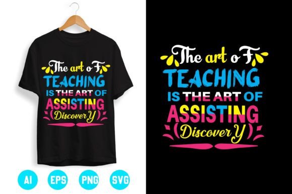 Teacher T-shirt Design 3: A Versatile Graphic for Creative Projects