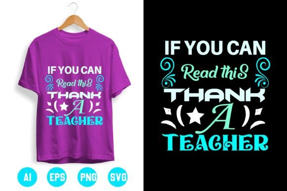 Teacher T-shirt Design 32 for Local Business Branding