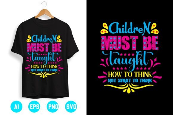 Teacher T-shirt Design 4 – A Modern Graphic for Content Publishing