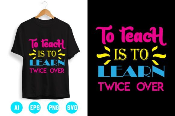 Teacher T-shirt Design 7: A Versatile Graphic for Branding and Marketing