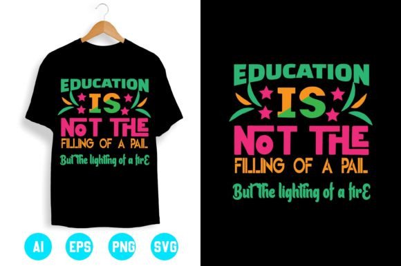 Teacher T-shirt Design 8 – A Versatile Graphic for Merchandise and Digital Sales