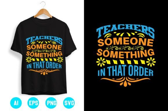 Teacher T-shirt Design16: A Graphic Asset for Content Publishing