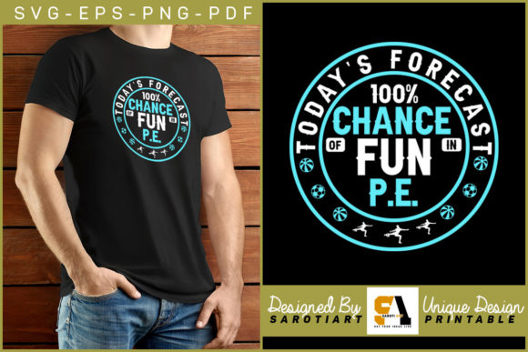 Today's Forecast 100 Change of Fun P.E. Graphics for Crafts